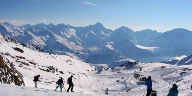 Piste De La Sarenne Alpe D'huez Grand Domaine Ski@oz En Oisans