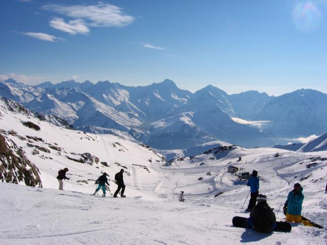 Piste De La Sarenne Alpe D'huez Grand Domaine Ski@oz En Oisans